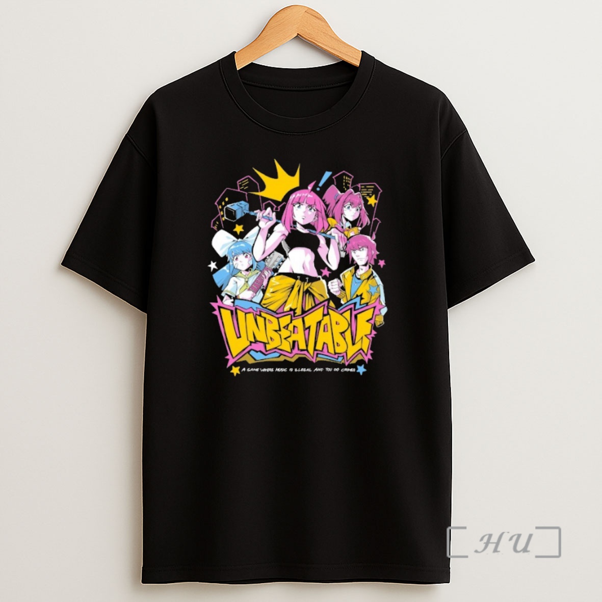 Officials Unbeatable A Game Where Music Illegal And You Do Crimes Shirt Sweatshirt Tee