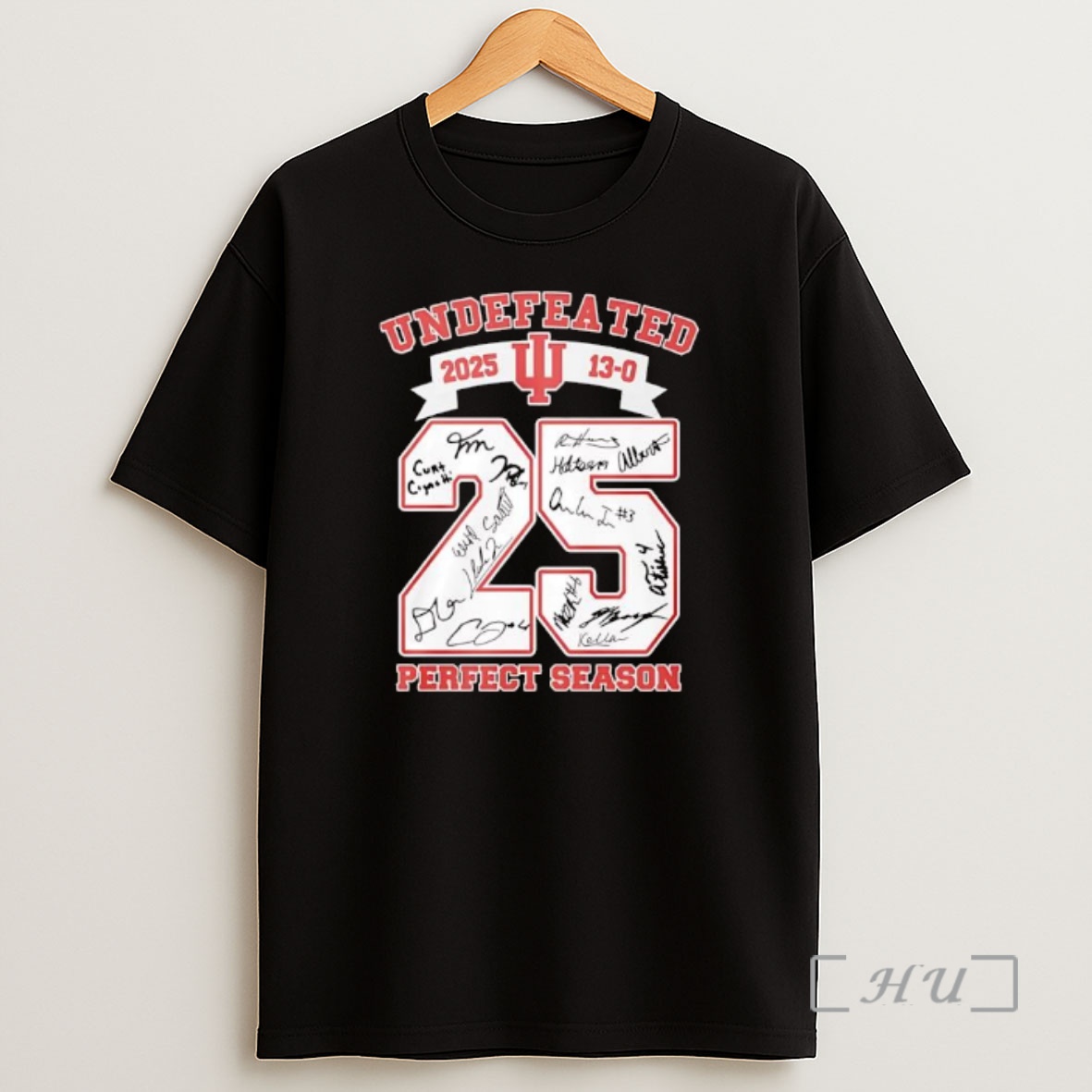 Officials Undefeated 2025 Indiana University Hoosiers Perfect Season Signatures Shirt Sweatshirt Tee