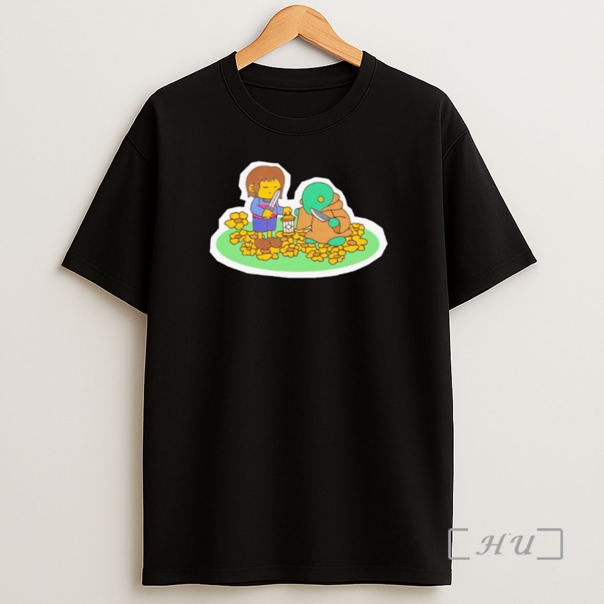 Officials Undertale X Square Enix Human And Tonberry Shirt Sweatshirt Tee