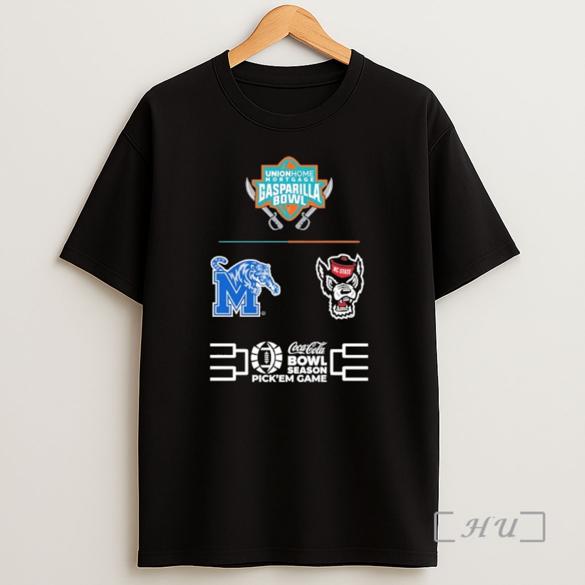 Officials Union Home Mortgage Gasparilla Bowl 2025 Memphis Tigers Vs Nc State Wolfpack Shirt Sweatshirt Tee