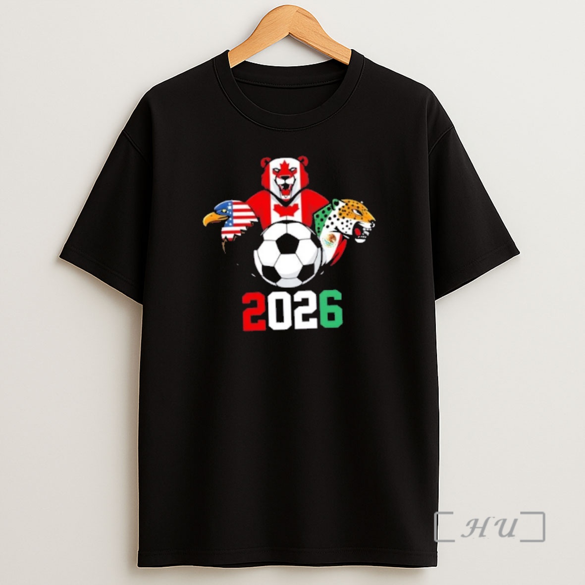 Officials United 2026 Soccer North America Tournament Mascots Shirt Sweatshirt Tee