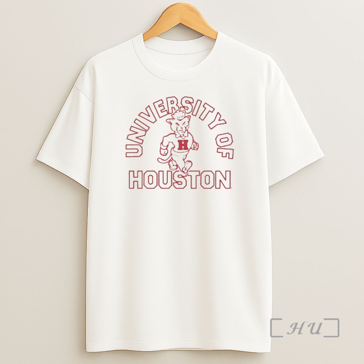Officials University Of Houston Mascot Logo Shirt Sweatshirt Tee