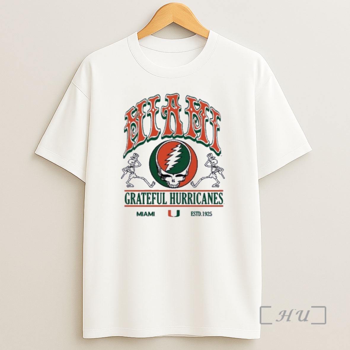 Officials University Of Miami X Grateful Hurricanes Shirt Sweatshirt Tee