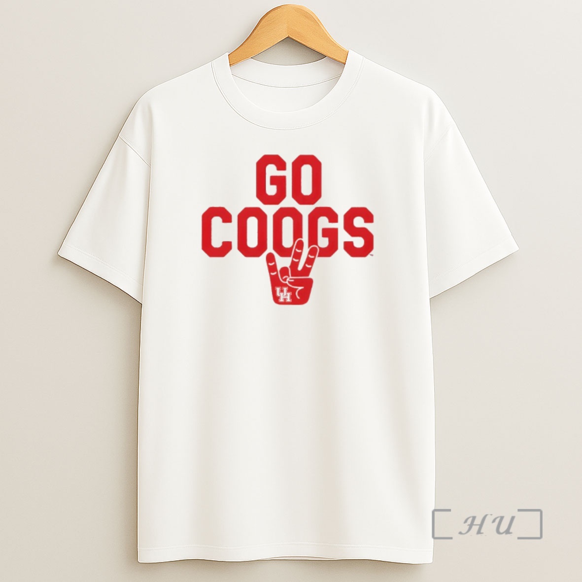 Officials University Of Houston Go Coogs Hand Shirt Sweatshirt Tee