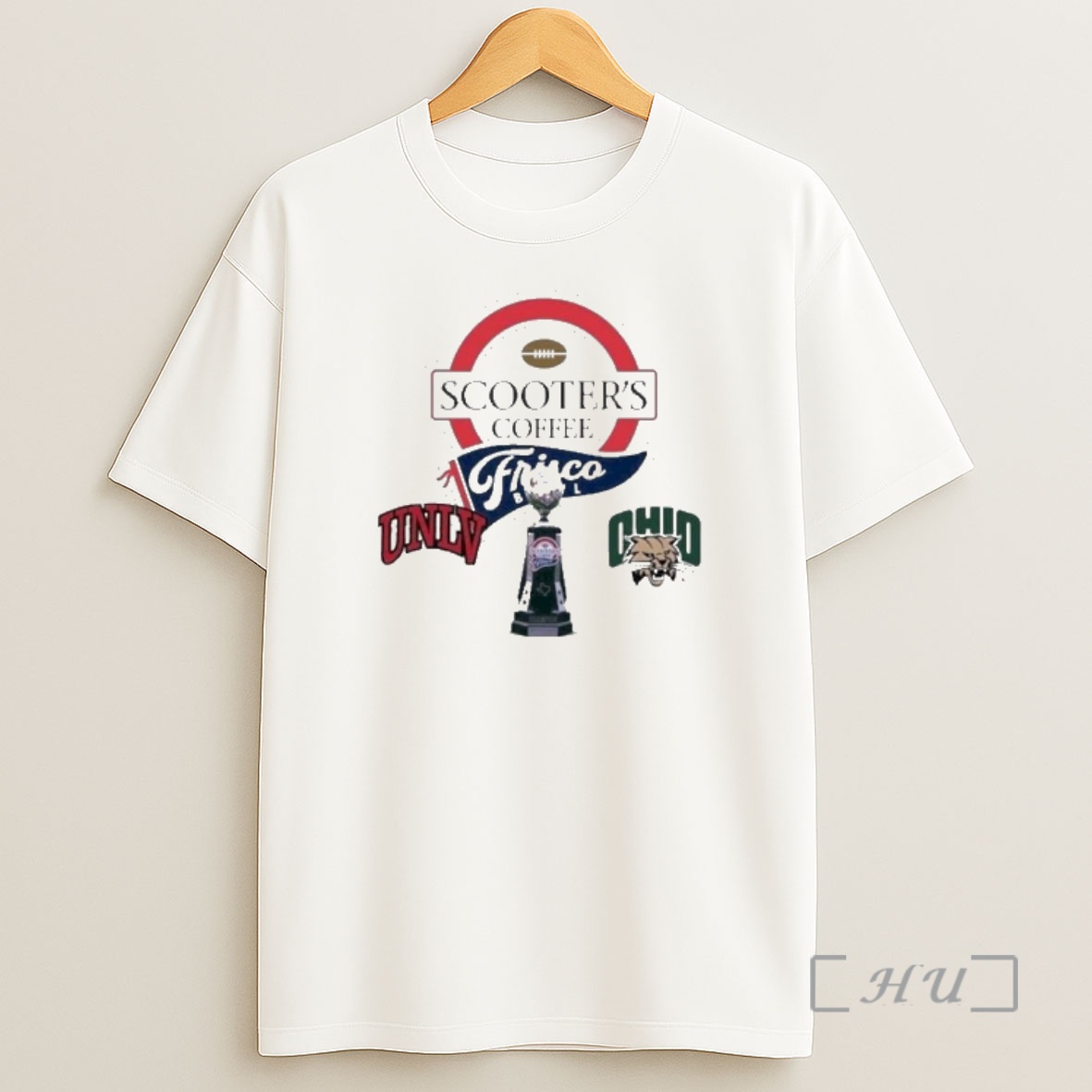 Officials Unlv Rebels Vs Ohio Bobcats Scooters Coffee Frisco Bowl December 23th 2025 Shirt Sweatshirt Tee