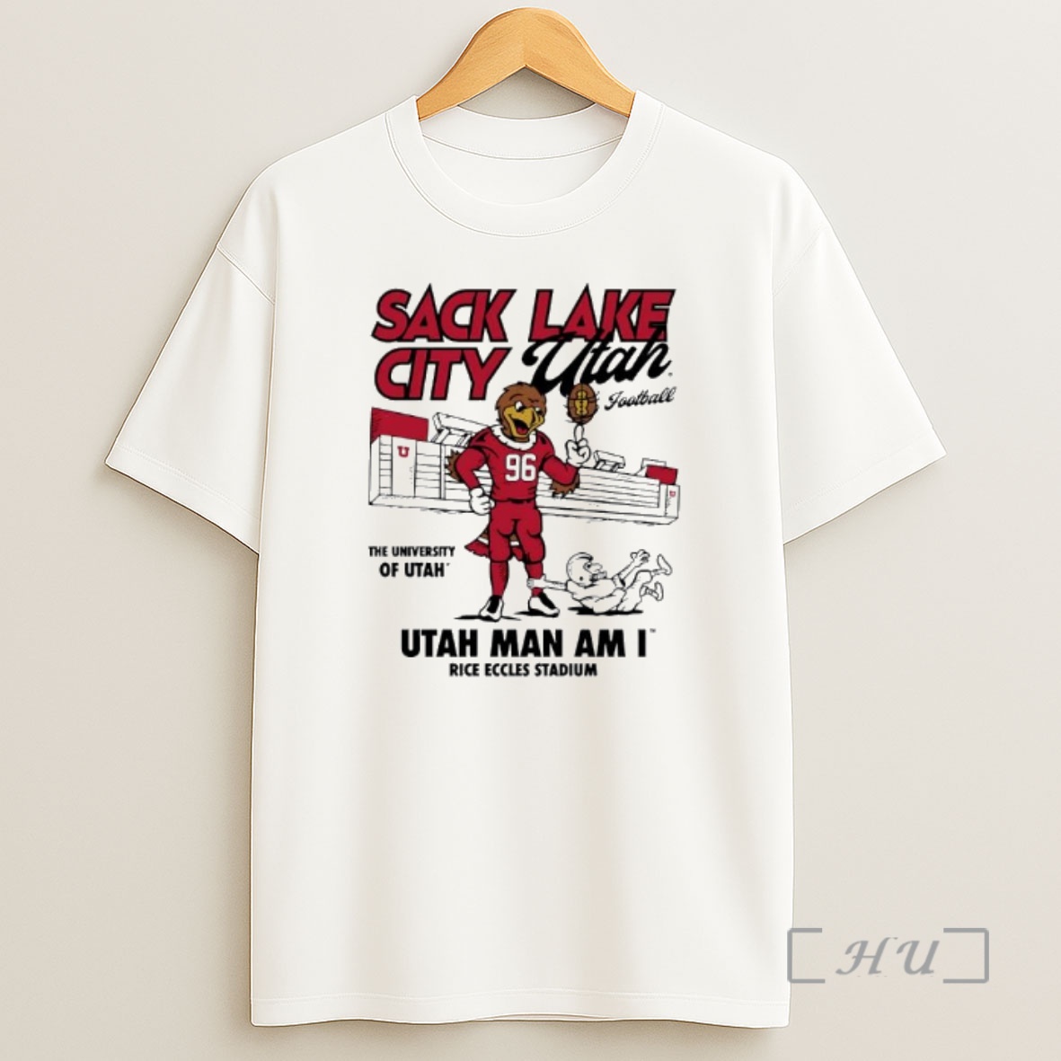 Officials Utah Sack Lake City Football Utah Man Am I Rice Eccles Stadium Premium Shirt Sweatshirt Tee