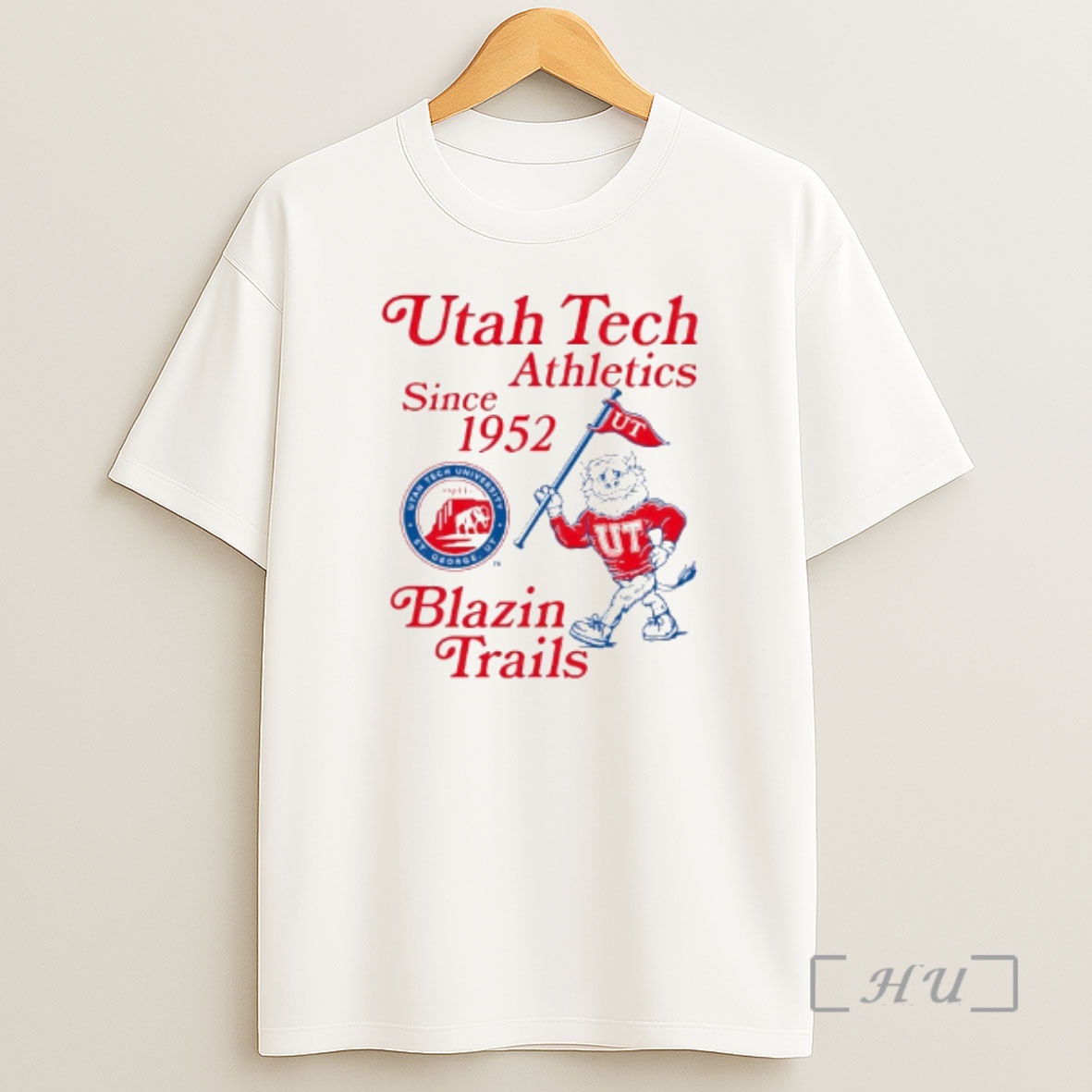 Officials Utah Tech Athletics Since 1952 Blazin Trails Shirt Sweatshirt Tee