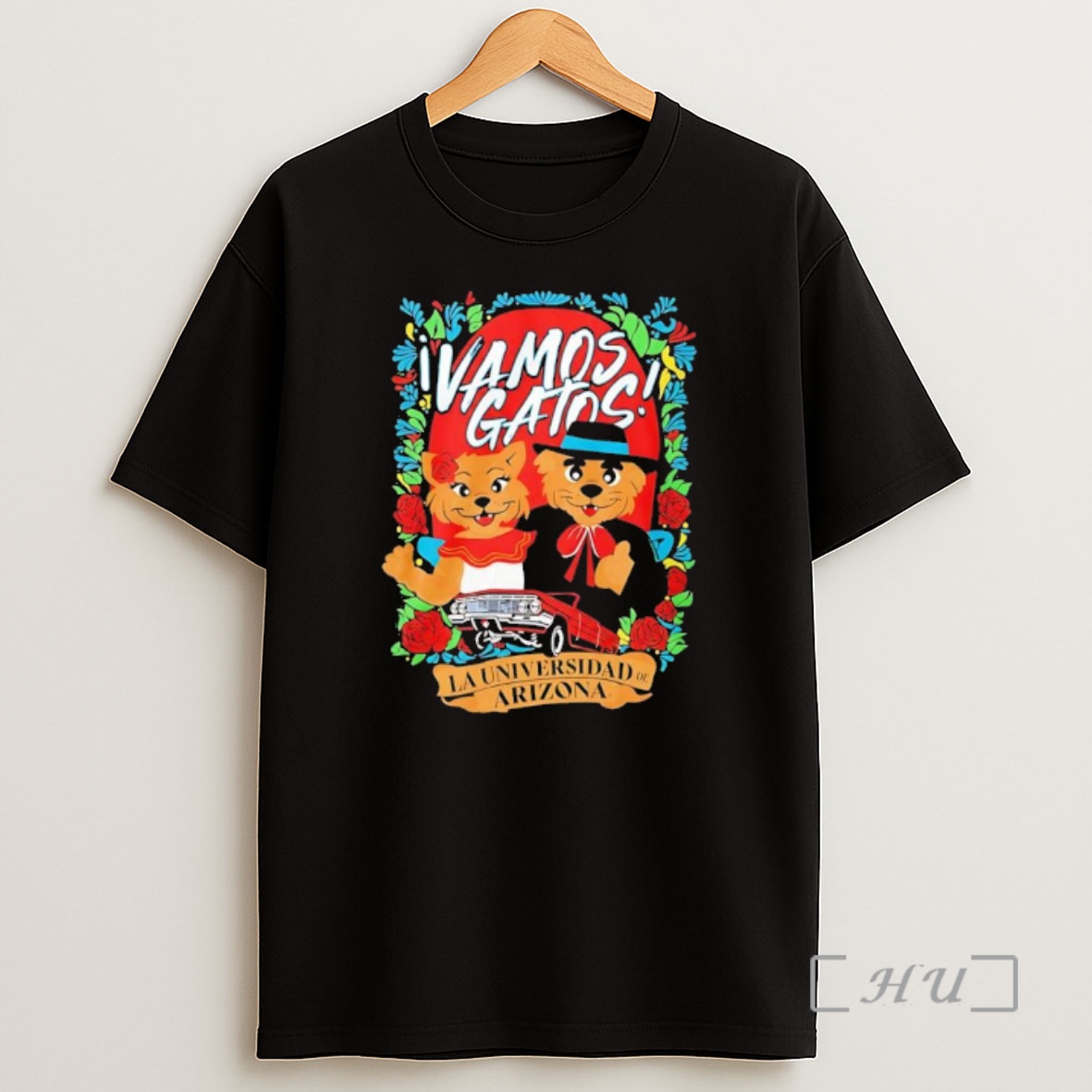 Officials Vamos Gatos La Universidad De Arizona Shirt Sweatshirt Tee