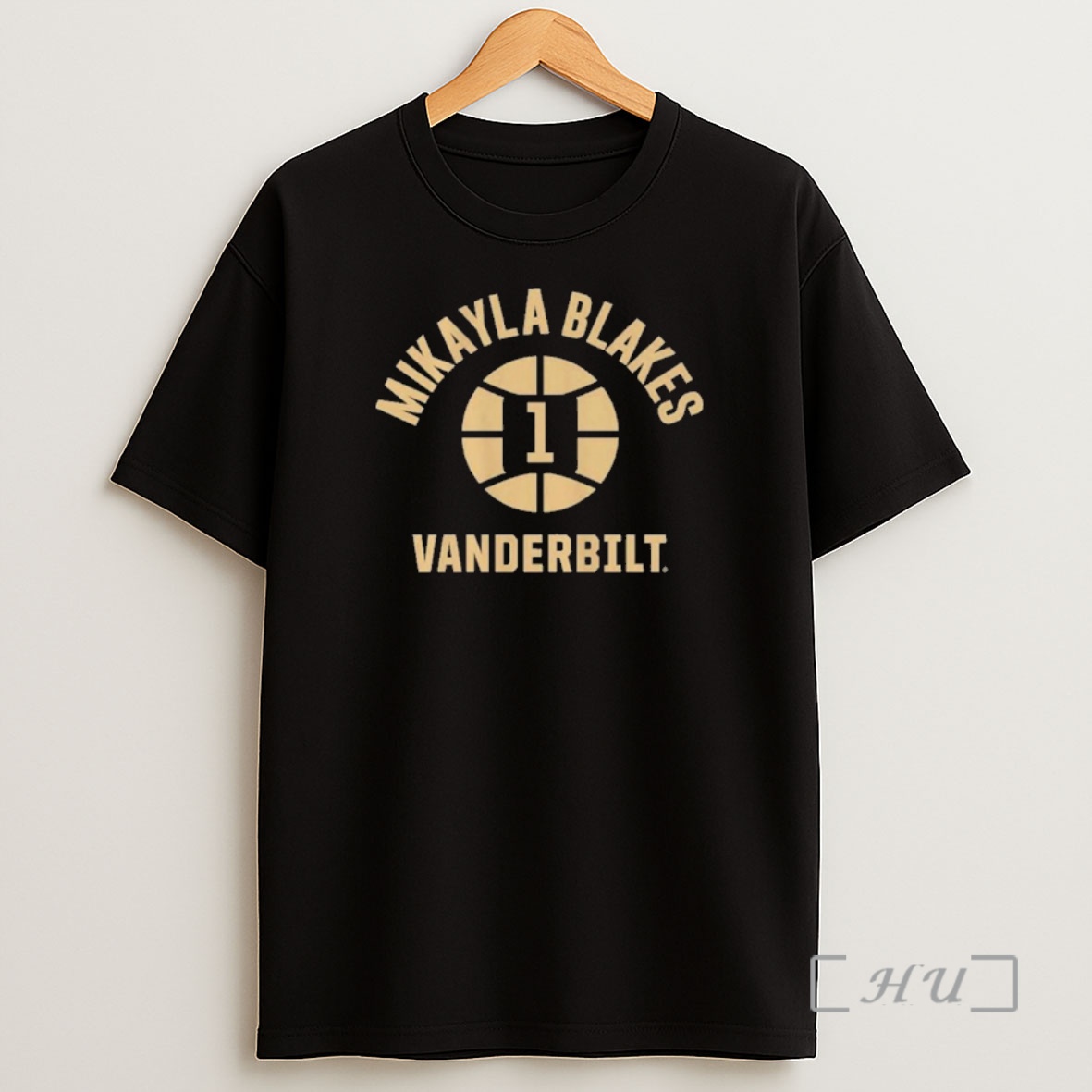 Officials Vanderbilt Basketball Mikayla Blakes Name Number Ball Shirt Sweatshirt Tee