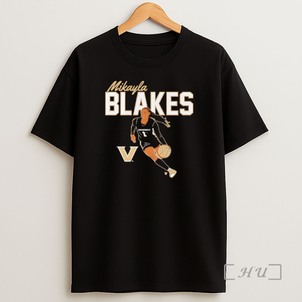 Officials Vanderbilt Basketball Mikayla Blakes Name Pose Shirt Sweatshirt Tee