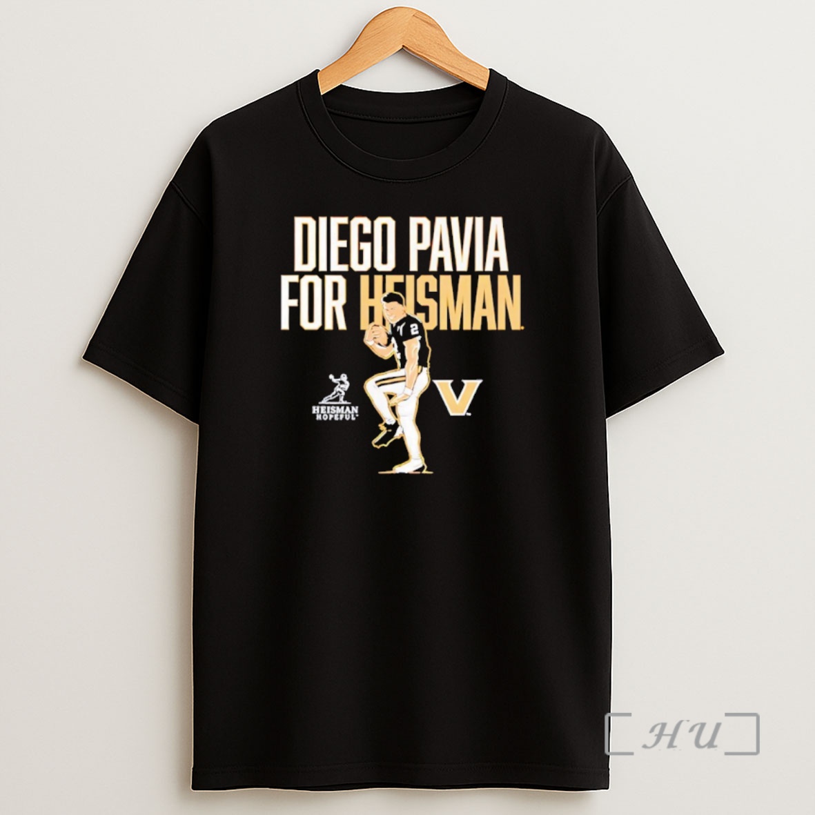 Officials Vanderbilt Commodores Football Diego Pavia For Heisman Pose Shirt Sweatshirt Tee
