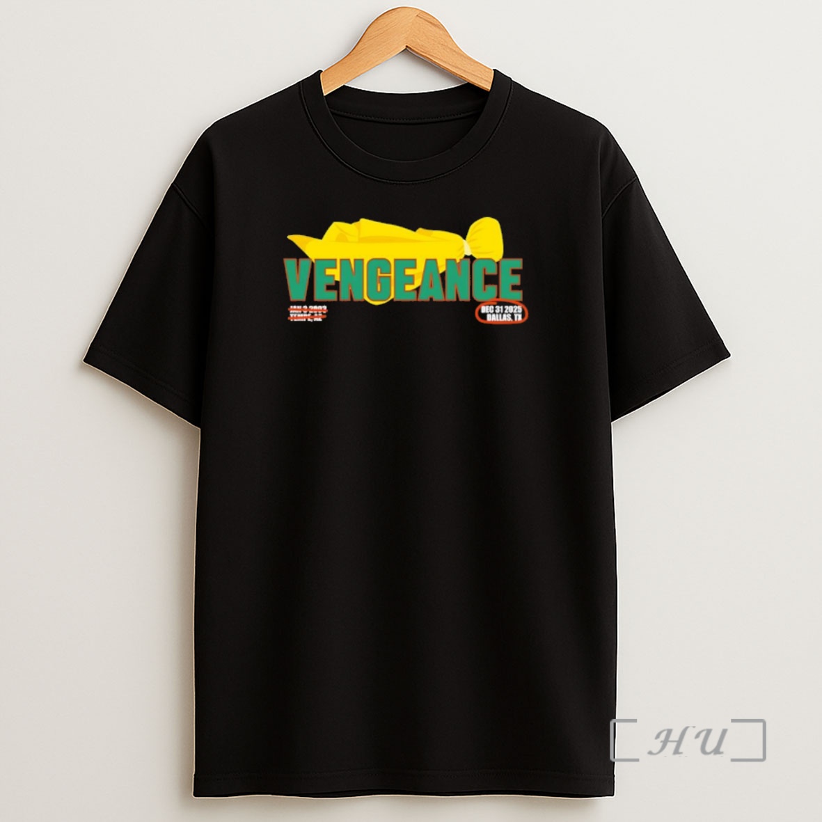 Officials Vengeance December 31 2025 Dallas Texas Logo Shirt Sweatshirt Tee