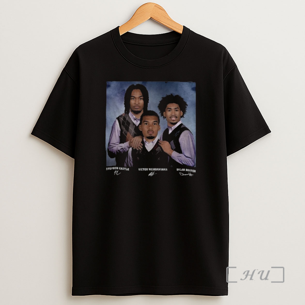 Officials Victor Wembanyama Dylan Harper Stephon Castle Basketball San Antonio Step Bros Shirt Sweatshirt Tee