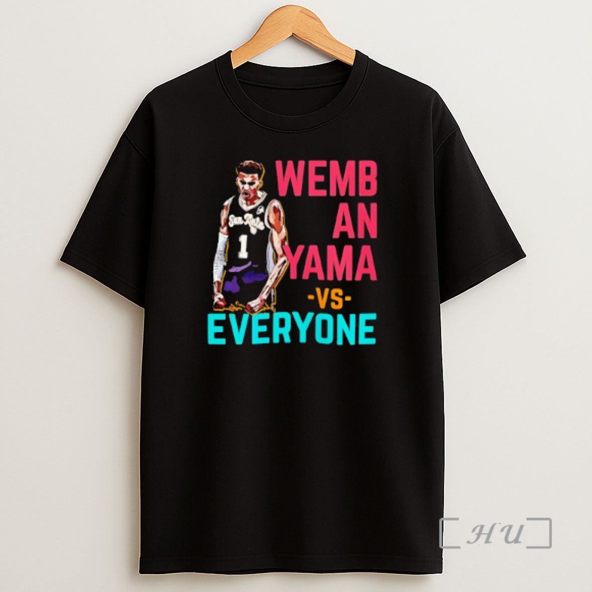 Officials Victor Wembanyama San Antonio Spurs Wembanyama Vs Everyone Premium Shirt Sweatshirt Tee