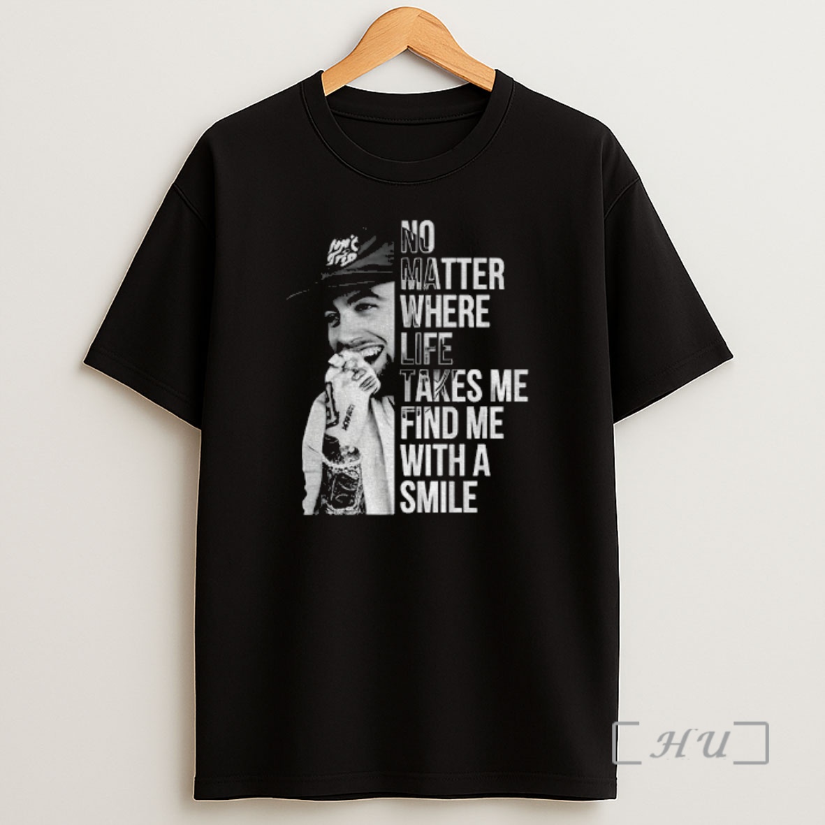 Officials Vintage Mac Miller No Matter Where Life Takes Me Find Me With A Smile Shirt Sweatshirt Tee