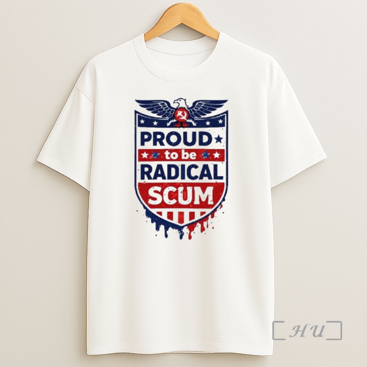 Officials Vintage Proud To Be Radical Left Scum Shirt Sweatshirt Tee