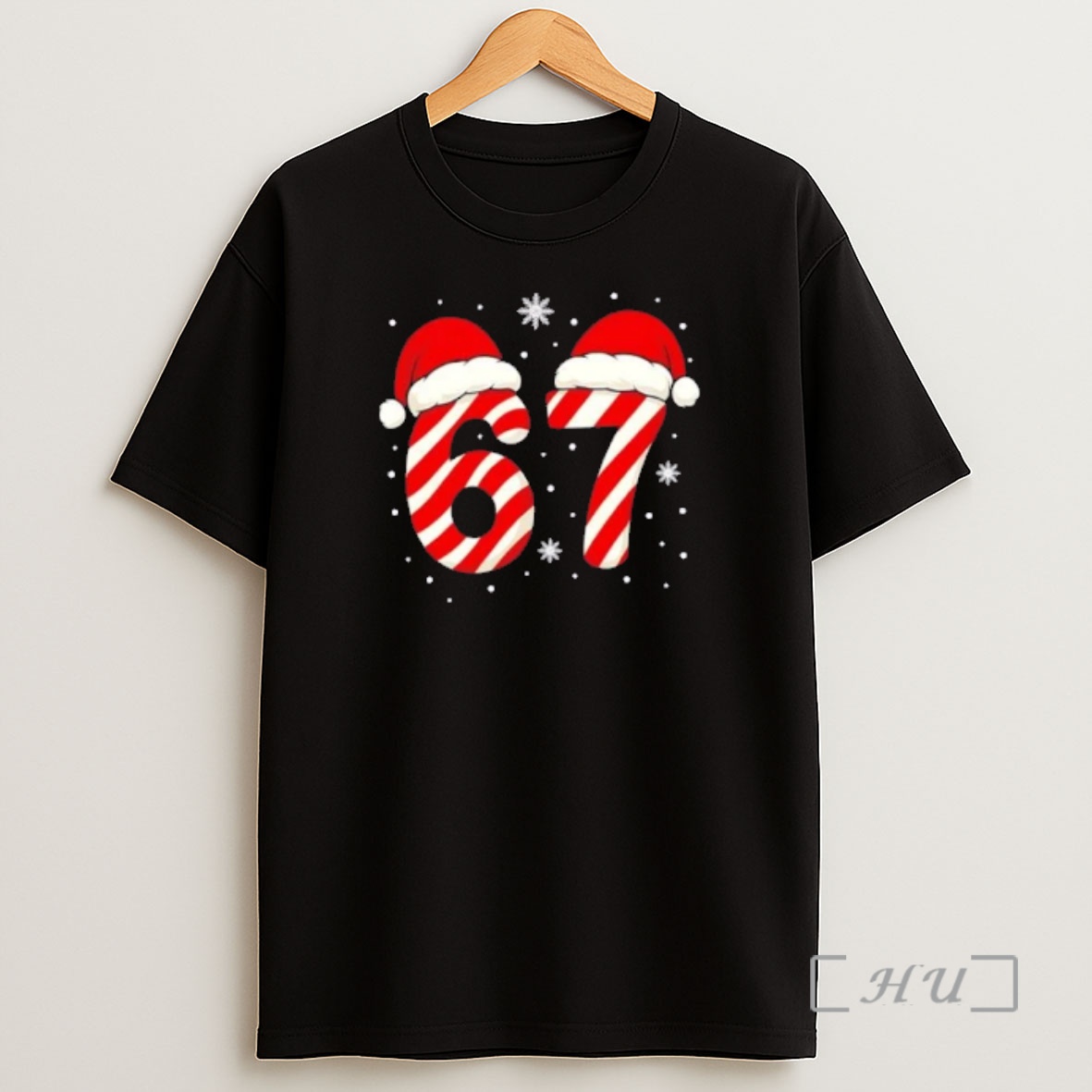 Officials Viral 67 Candy Canes Santa 6 7 Christmas Shirt Sweatshirt Tee