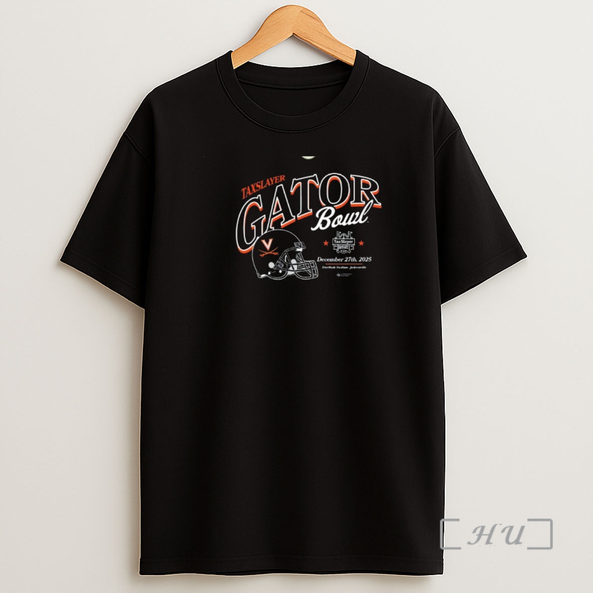 Officials Virginia Cavaliers 2025 Taxslayer Gator Bowl Dec 27th 2025 Helmet Shirt Sweatshirt Tee