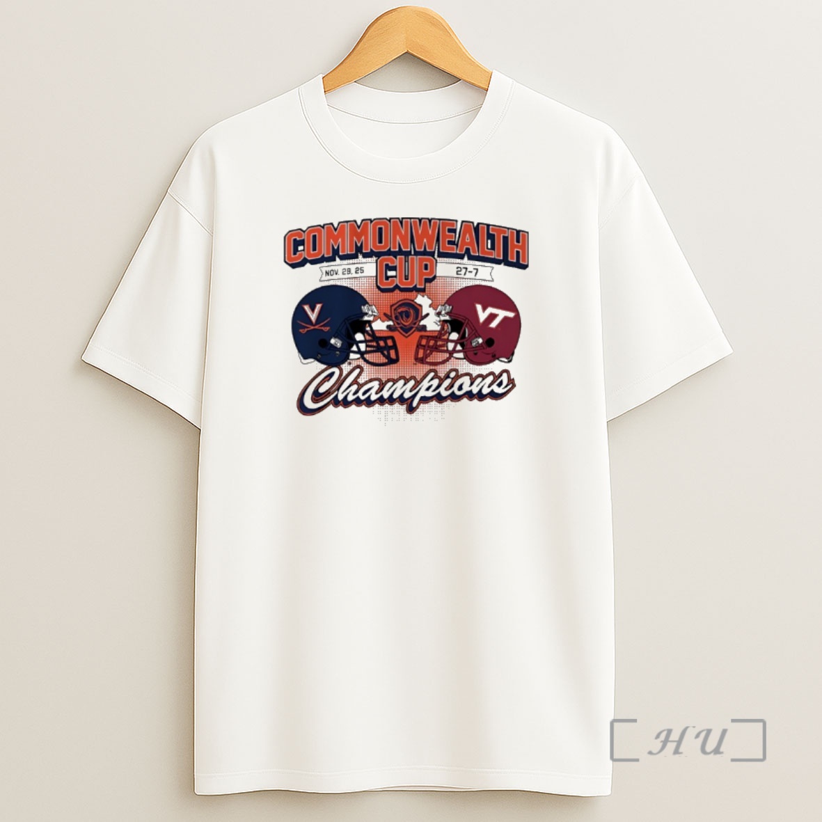 Officials Virginia Cavaliers Beat Virginia Tech 2025 Commonwealth Cup Champions Winner Premium Shirt Sweatshirt Tee