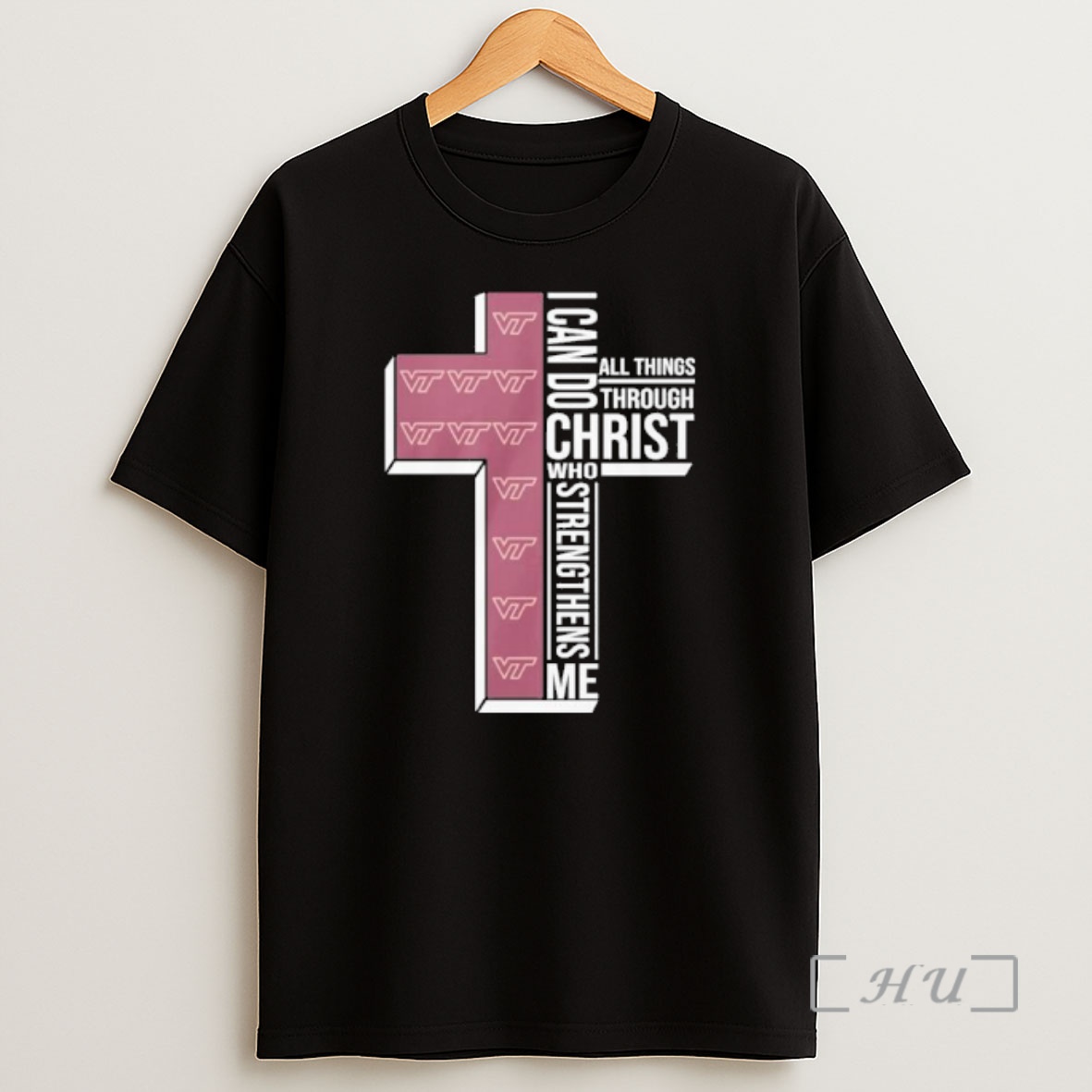 Officials Virginia Tech Basketball I Can Do All Things Through Christ Who Strengthens Me Shirt Sweatshirt Tee