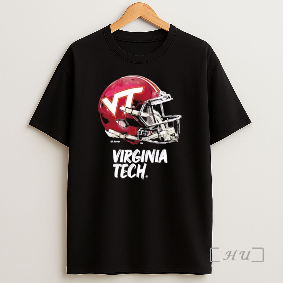 Officials Virginia Tech Hokies Vive La Fete Dripping Football Helmet Premium Shirt Sweatshirt Tee