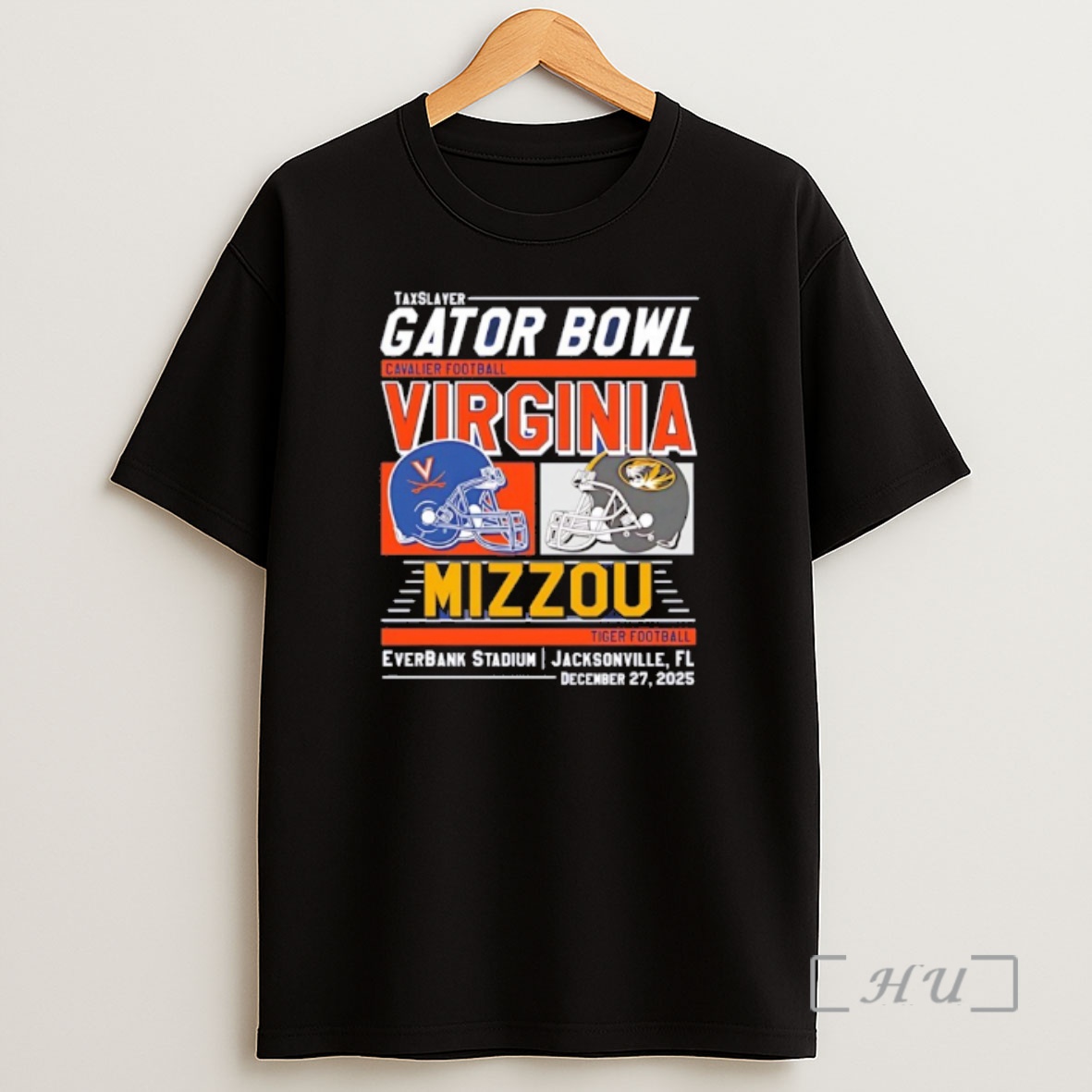 Officials Virginia Vs Missouri Tigers 2025 Gator Bowl Helmets Shirt Sweatshirt Tee