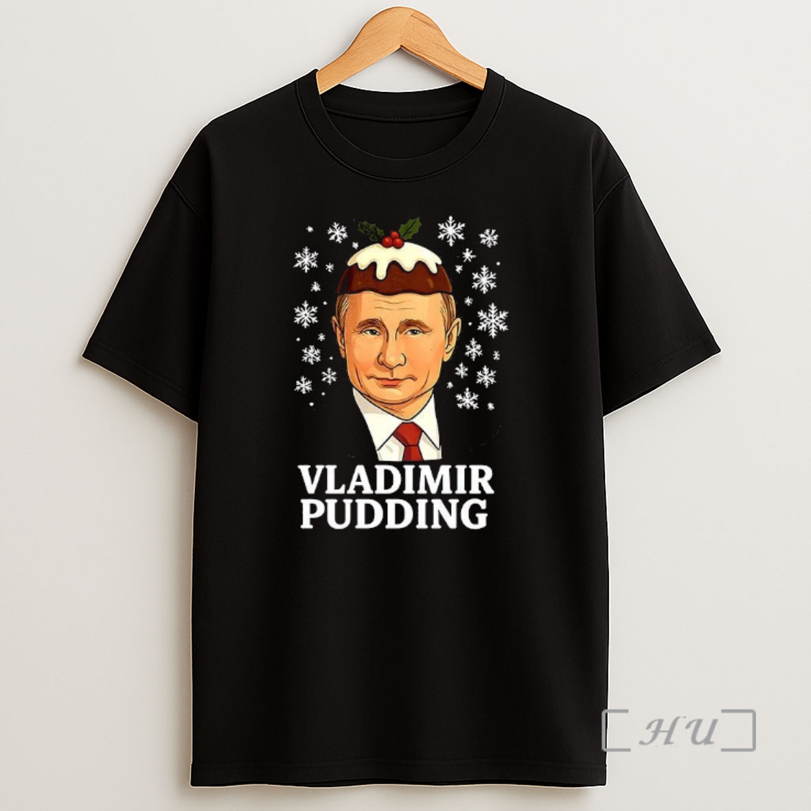 Officials Vladimir Pudding Putin Christmas Caricature Premium Shirt Sweatshirt Tee