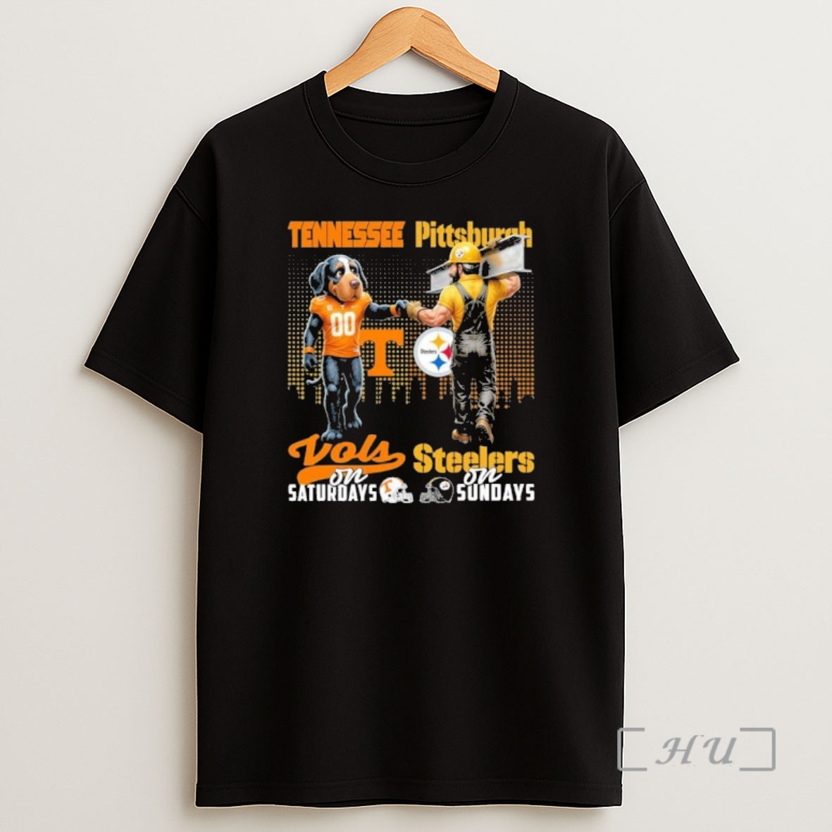 Officials Vols Vs Steelers Mascot On Saturdays And On Sundays Shirt Sweatshirt Tee
