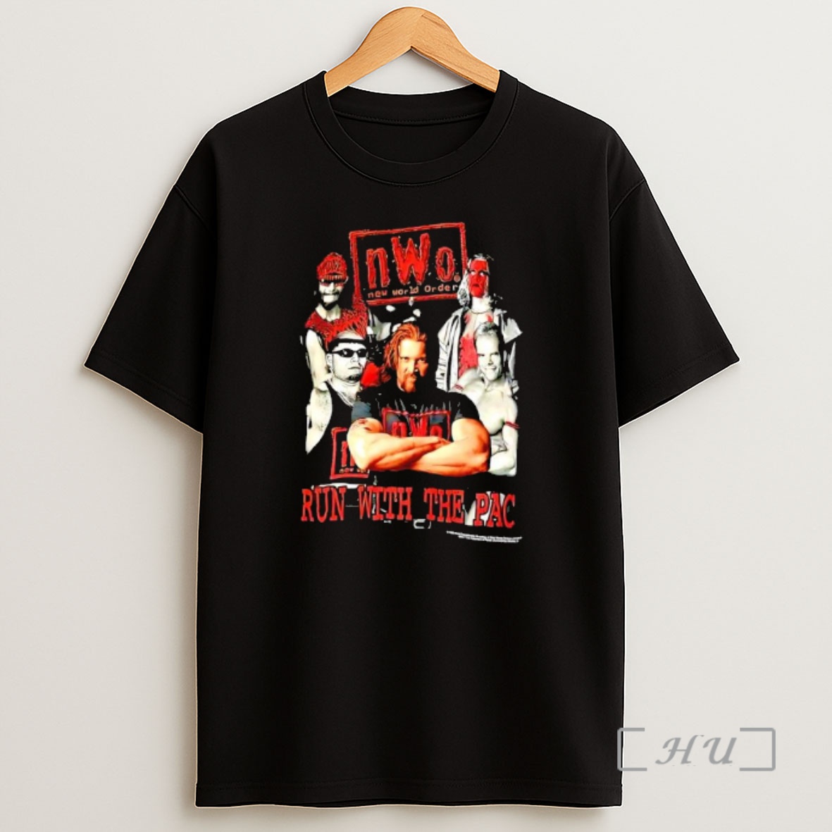 Officials Wcw Nwo Wolfpac Run With The Pac Shirt Sweatshirt Tee