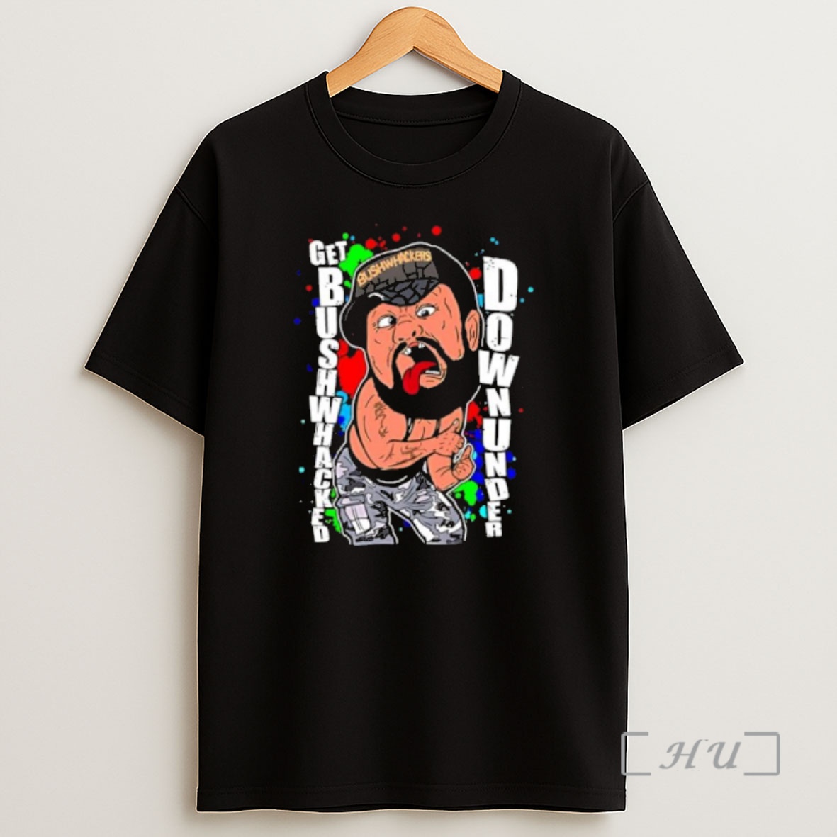 Officials Wwe Get Bushwhacked Down Under The Bushwhackers Cartoon Meme Shirt Sweatshirt Tee