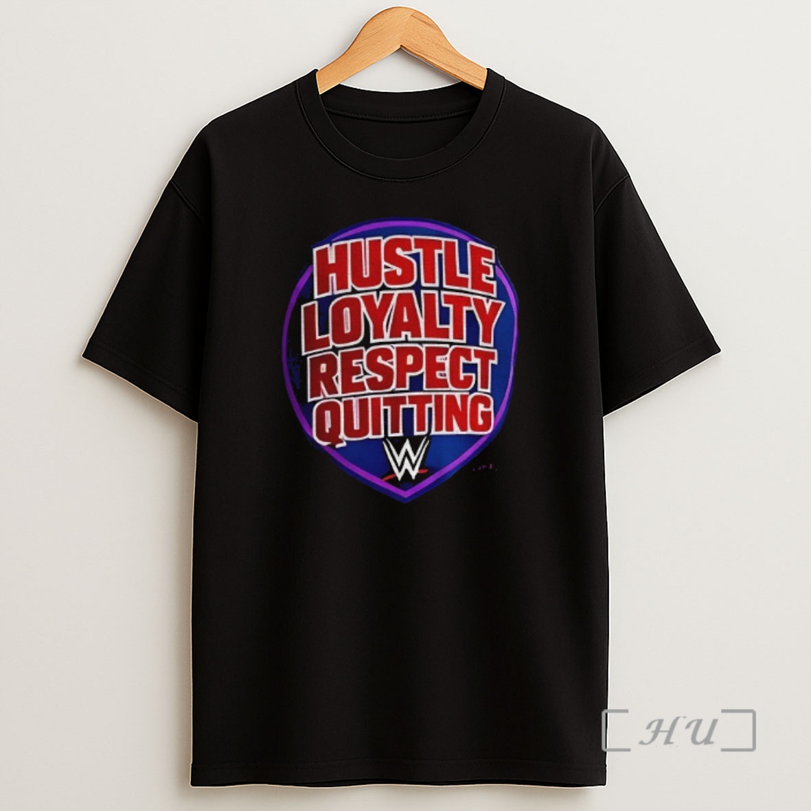 Officials Wwe Hustle Loyalty Respect Quitting W Shirt Sweatshirt Tee