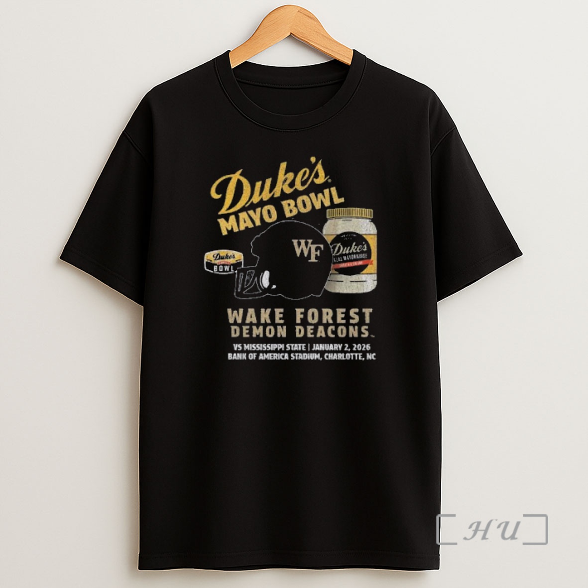 Officials Wake Forest Demon Deacons 2026 Dukes Mayo Bowl Bound Shirt Sweatshirt Tee