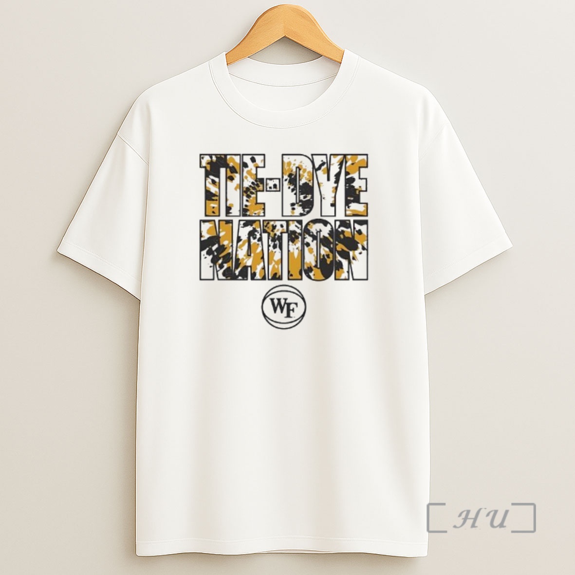 Officials Wake Forest University Basketball Tie Dye Nation _7f Shirt Sweatshirt Tee