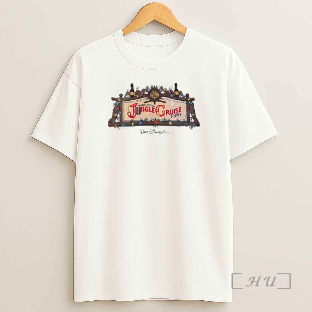 Officials Walt Disney World Jingle Cruise Christmas Graphic Shirt Sweatshirt Tee