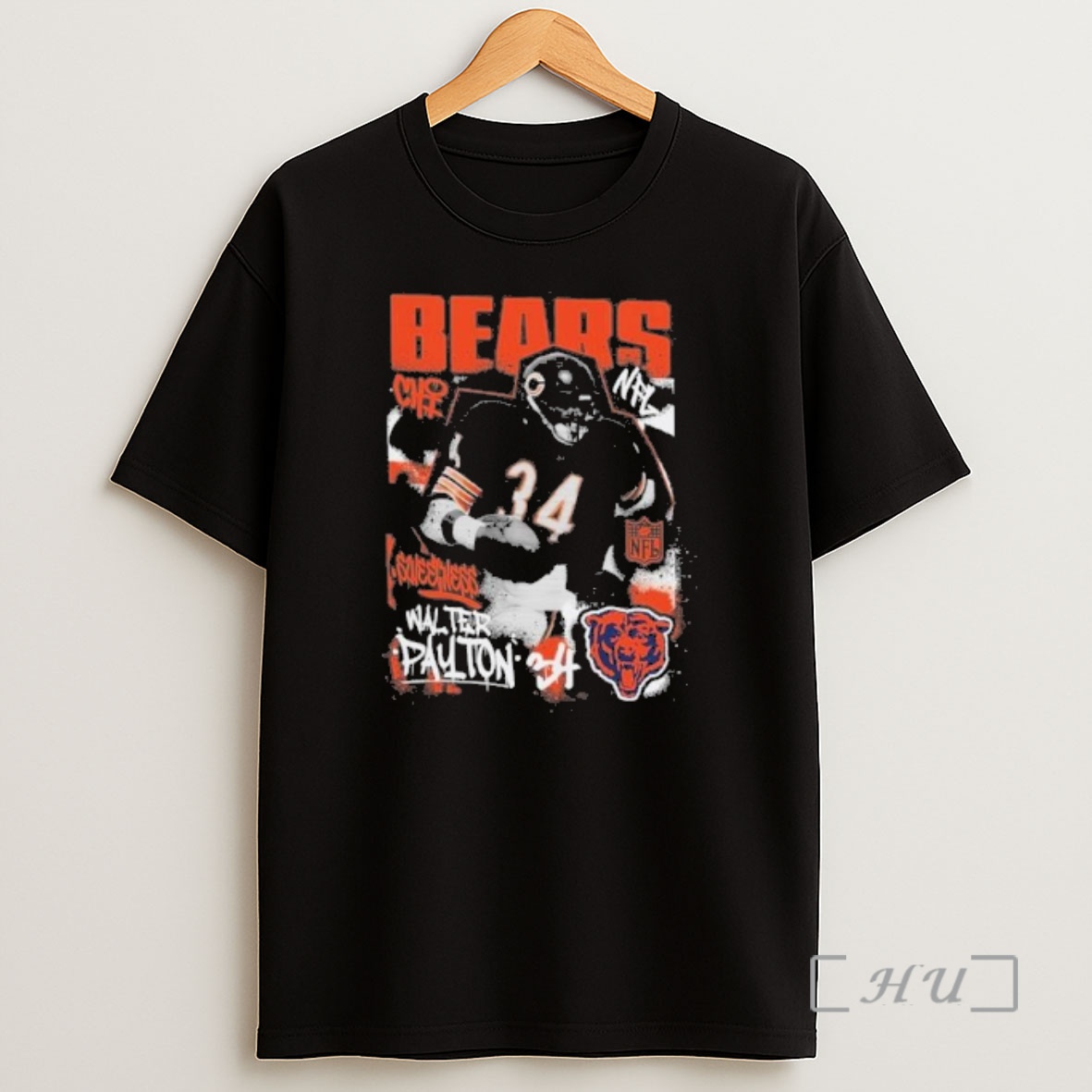 Officials Walter Payton Chicago Bears Star Player Shirt Sweatshirt Tee