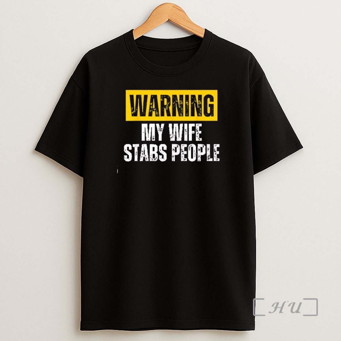 Officials Warning My Wife Stabs People Vintage Shirt Sweatshirt Tee