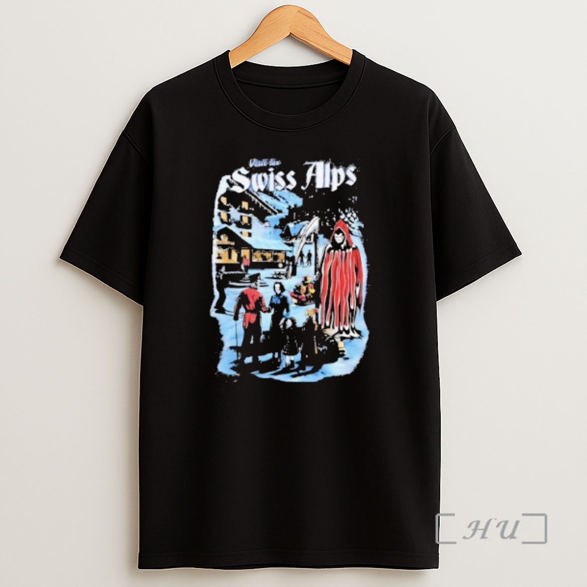 Officials Warren Lotas Visit The Swiss Alps Grim Reaper Christmas Shirt Sweatshirt Tee