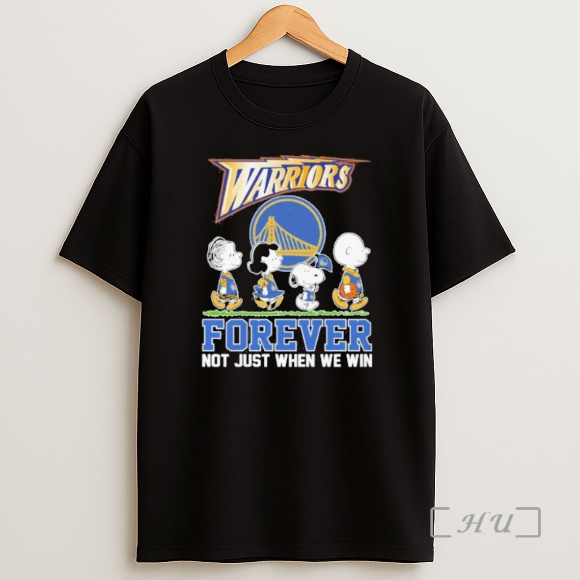Officials Warriors Peanuts Abbey Road Forever Not Just When We Win Shirt Sweatshirt Tee