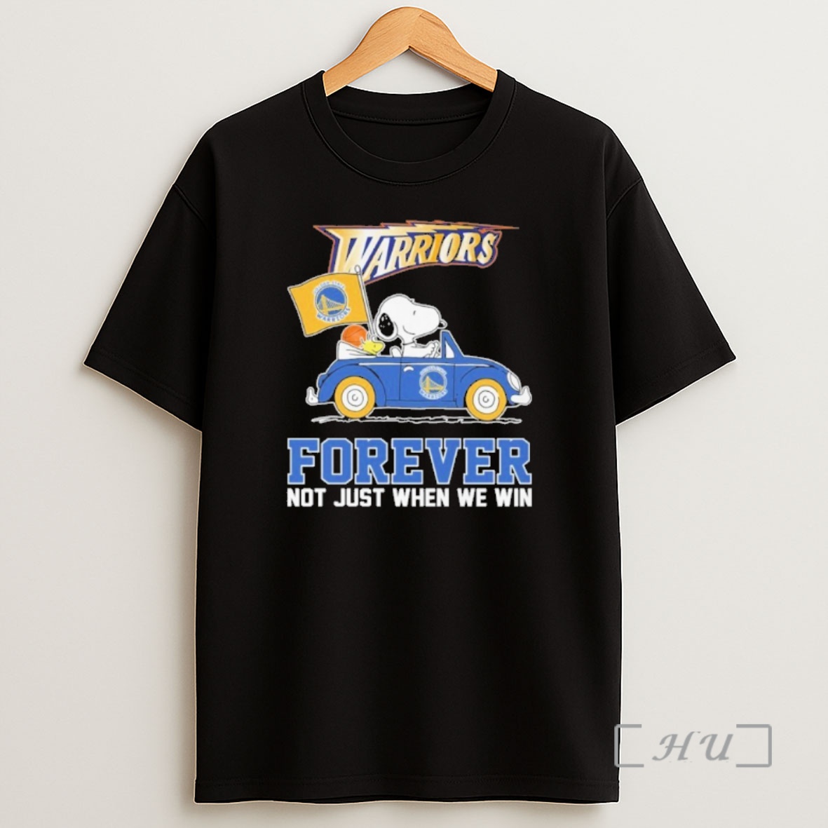 Officials Warriors Snoopy Car Forever Not Just When We Win Shirt Sweatshirt Tee