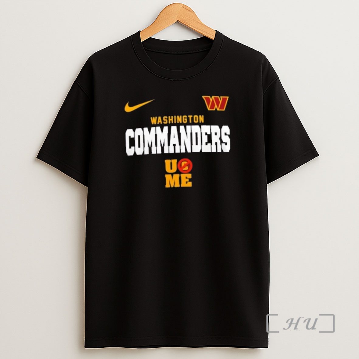 Officials Washington Commanders X Ucme John Cena Never Give Up 2 Sided Shirt Sweatshirt Tee