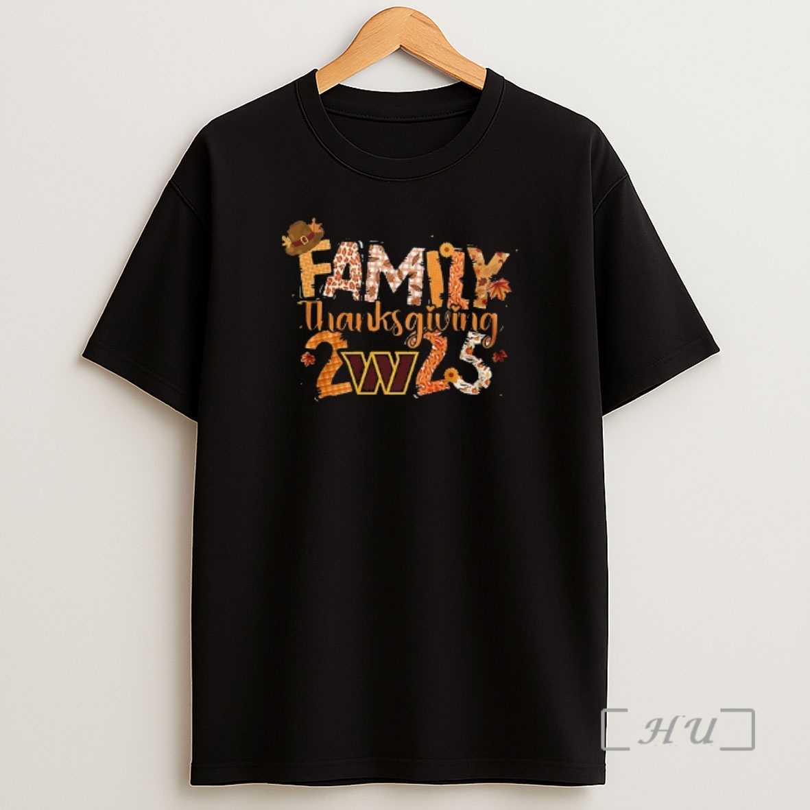 Officials Washington Commanders X Family Thanksgiving Turkey Double Sided Graphic Shirt Sweatshirt Tee