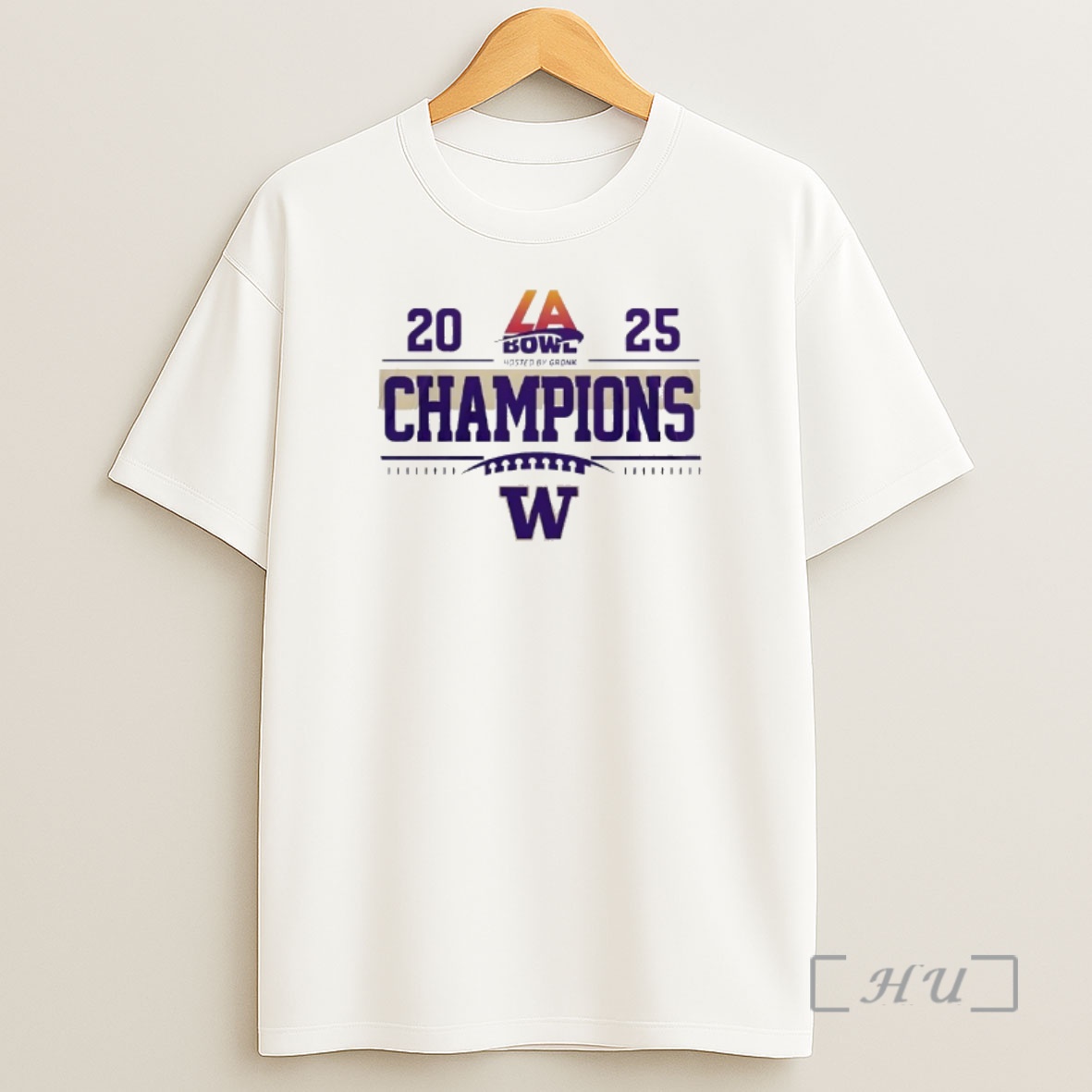 Officials Washington Huskies 2025 La Bowl Champions Logo Shirt Sweatshirt Tee