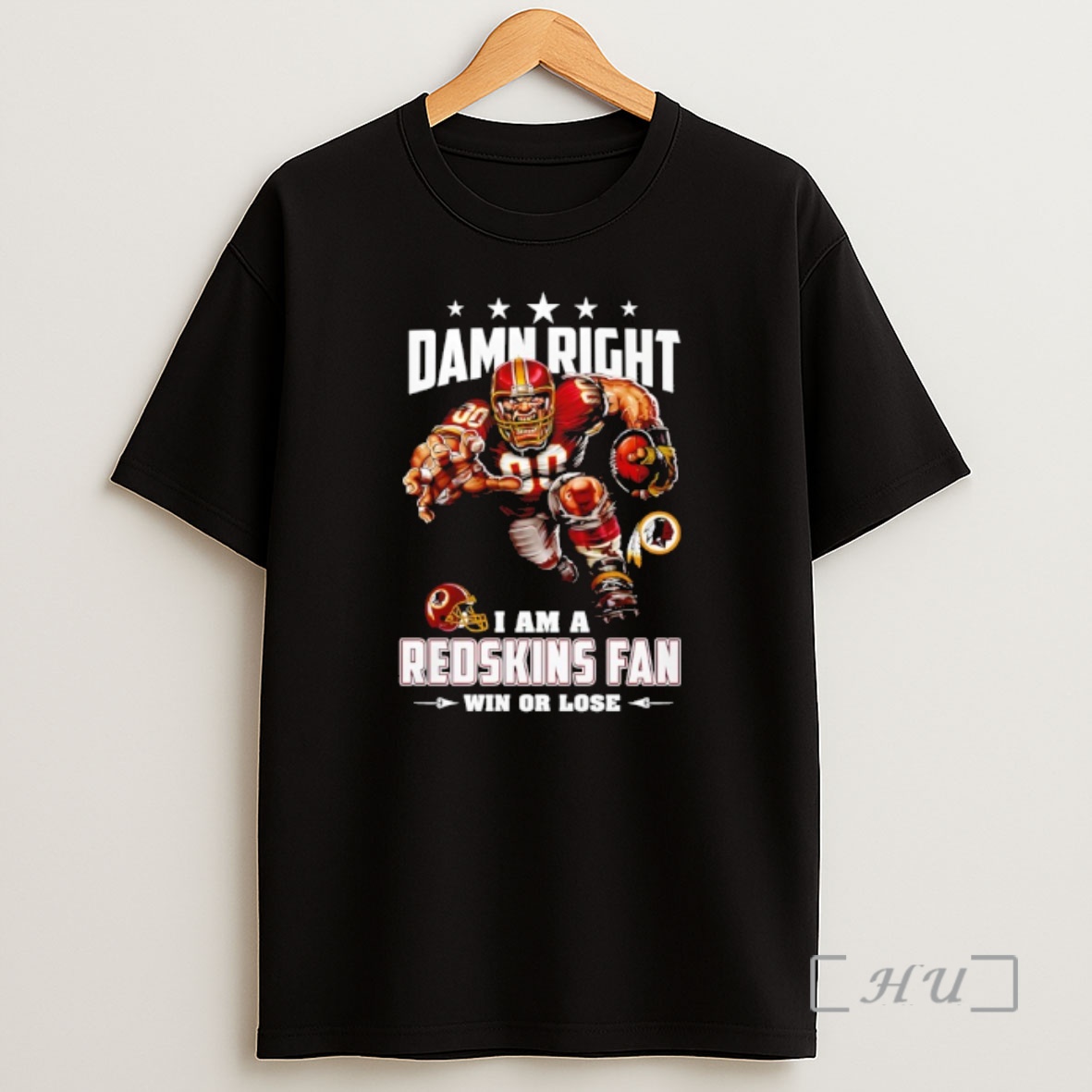 Officials Washington Redskins Mascot Damn Right I Am A Cowboys Fan Win Or Lose Shirt Sweatshirt Tee