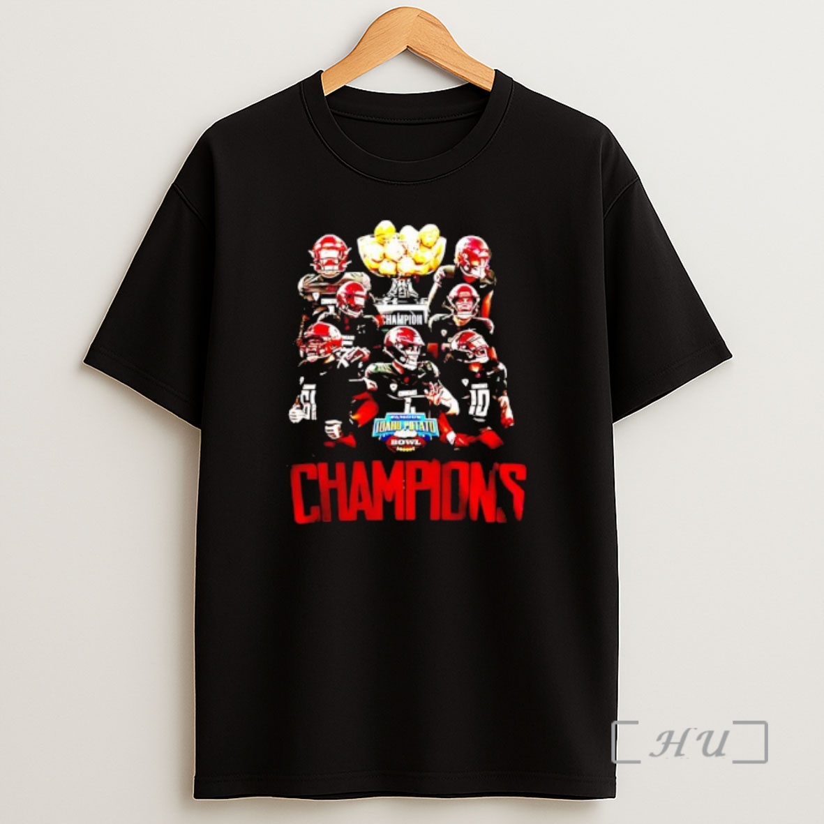 Officials Washington State Cougars Idaho Potato Bowl Champions Shirt Sweatshirt Tee