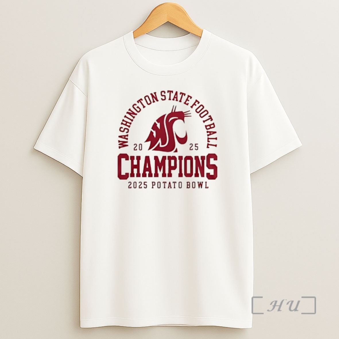 Officials Washington State Football 2025 Potato Bowl Champions Classic Shirt Sweatshirt Tee