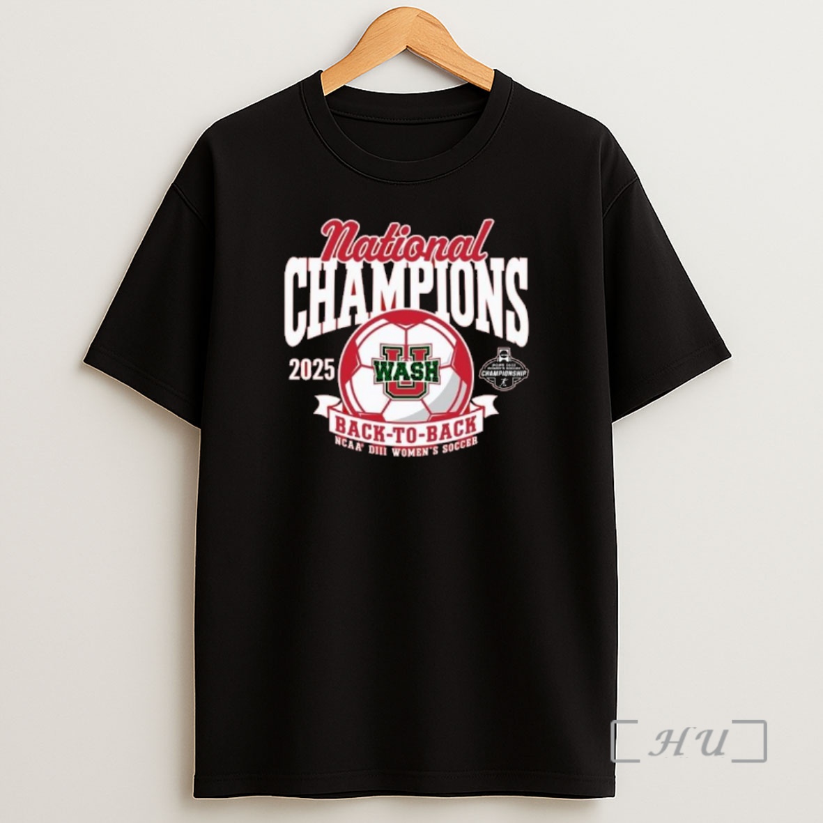 Officials Washington University Womens Soccer 2025 Diii Back To Back National Champions Shirt Sweatshirt Tee