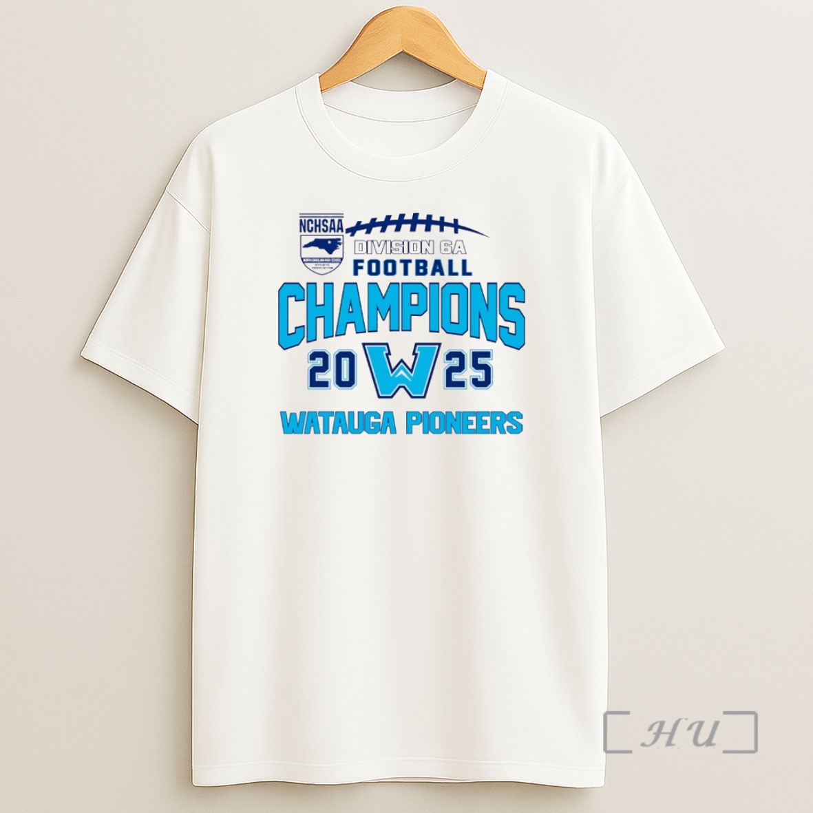 Officials Watauga Pioneers 2025 Nchsaa Division 6a Football Champions Christmas Shirt Sweatshirt Tee