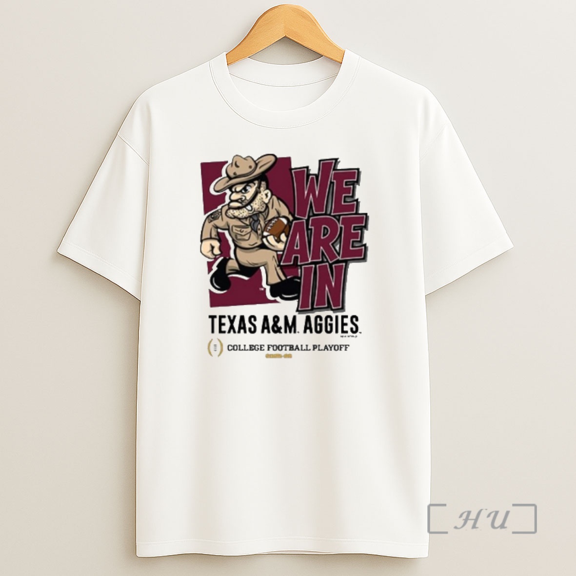 Officials We Are In Texas Am Aggies 2025 Cfp Bound Mascot Shirt Sweatshirt Tee