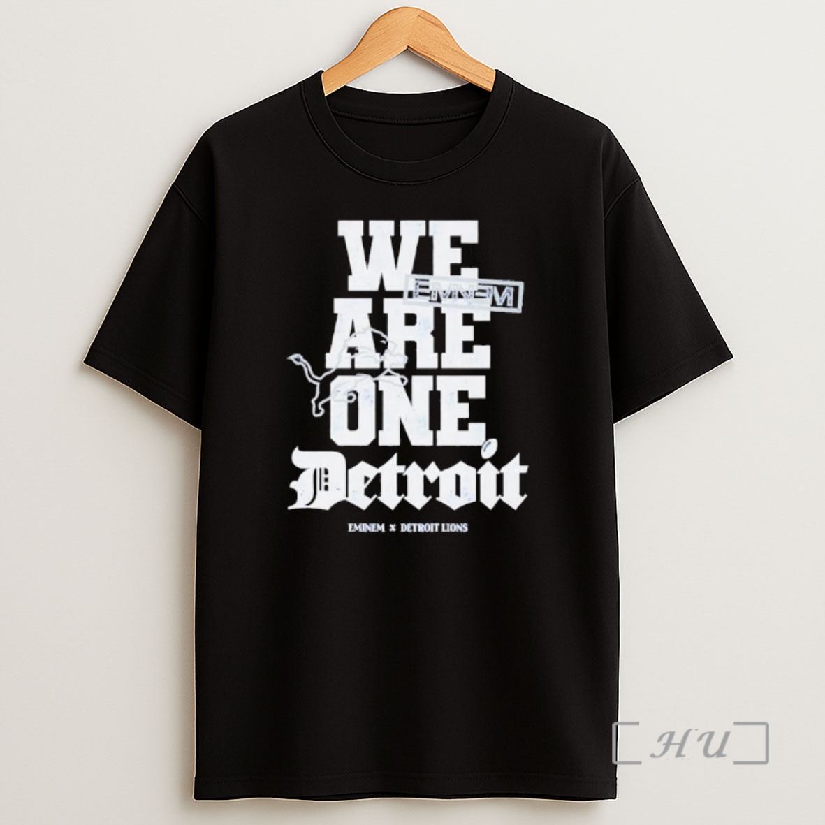 Officials We Are One Detroit Eminem X Detroit Lions Premium Shirt Sweatshirt Tee