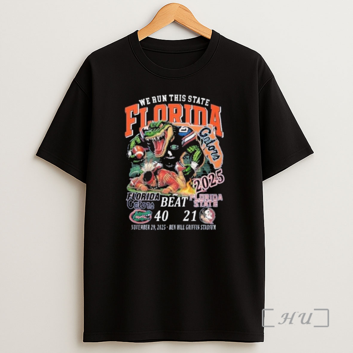 Officials We Run This State 2025 Florida Gators Beat Fsu Sunshine Showdown Premium Shirt Sweatshirt Tee